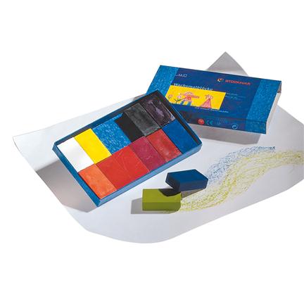 Stockmar Wax Block Crayons, Box 12 Assorted