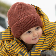 Load image into Gallery viewer, Pickapooh Baby/Toddler/Child/Unisex Ben Beanie Hat, Knit Merino Wool/Silk
