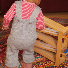 Load image into Gallery viewer, Disana Baby/Toddler Pants with Straps, Knitted Merino
