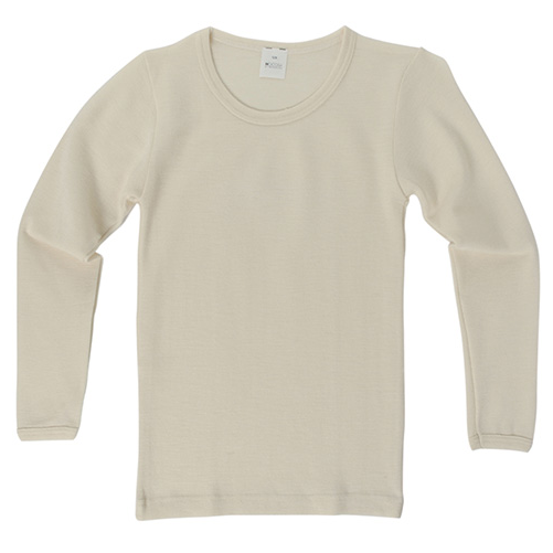 Hocosa Toddler/Child Long Sleeve Shirt, Wool/Silk